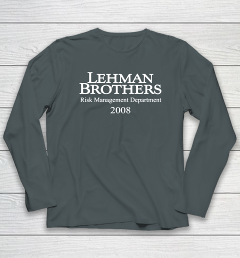 Lehman Brothers Risk Management Long Sleeve T-Shirt 4 Lehman Brothers Risk Management Long Sleeve T-Shirt - Image 4