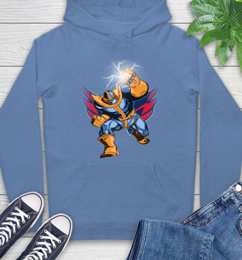 Washington Capitals NHL Hockey Thanos Avengers Infinity War Marvel Hoodie 11