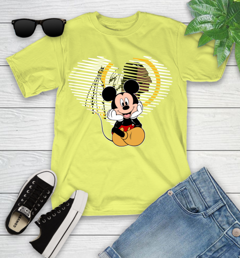 NFL Washington Redskins The Heart Mickey Mouse Disney Football T Shirt_000 Youth T-Shirt 10