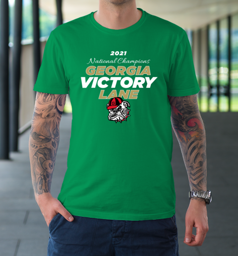 Uga National Championship Georgia Bulldogs Victory Lane 2022 T-Shirt 13