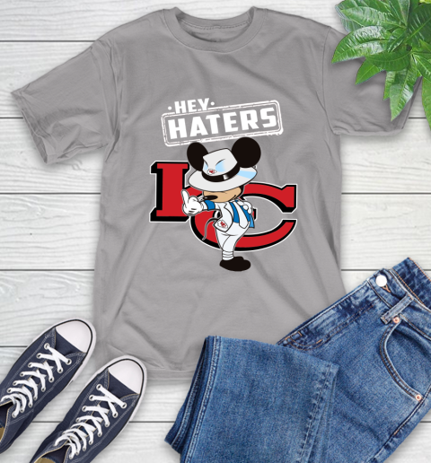 NFL Hey Haters Mickey Football Sports Kansas City Chiefs T-Shirt 6