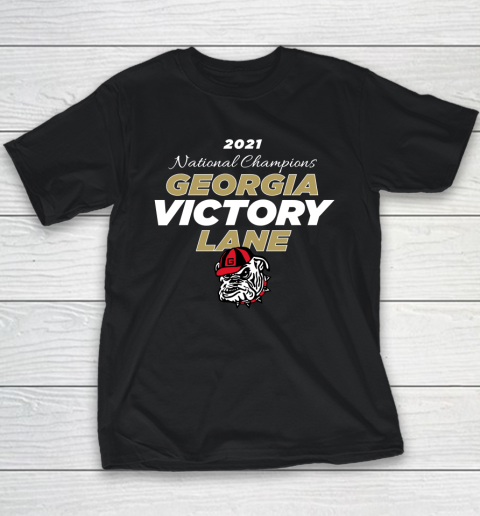 Uga National Championship Georgia Bulldogs Victory Lane 2022 Youth T-Shirt 9