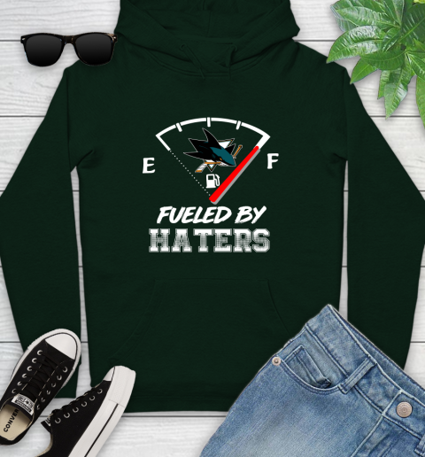 San Jose Sharks NHL Hockey Fueled By Haters Sports Youth Hoodie 14