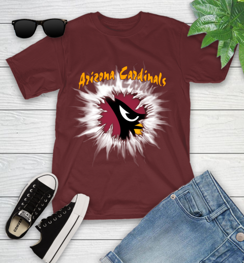 Arizona Cardinals NFL Football Adoring Fan Rip Sports Youth T-Shirt 14