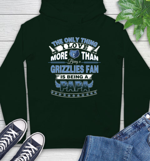 NBA The Only Thing I Love More Than Being A Memphis Grizzlies Fan Is Being A Papa Basketball Hoodie 12