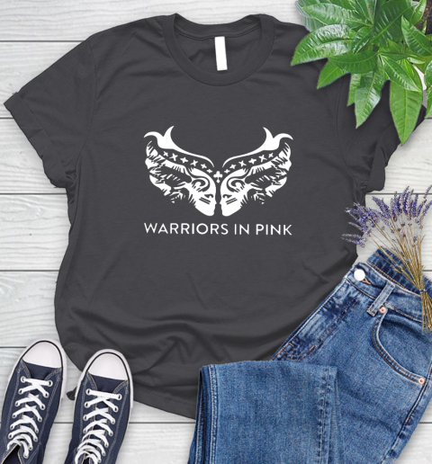 Ford cares warriors in pink shirt Women's T-Shirt 8
