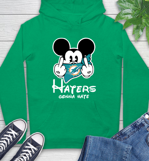 NFL Miami Dolphins Haters Gonna Hate Mickey Mouse Disney Football T Shirt Hoodie 8