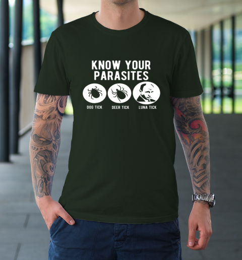 Know Your Parasites Putin Luna Tick T-Shirt 3