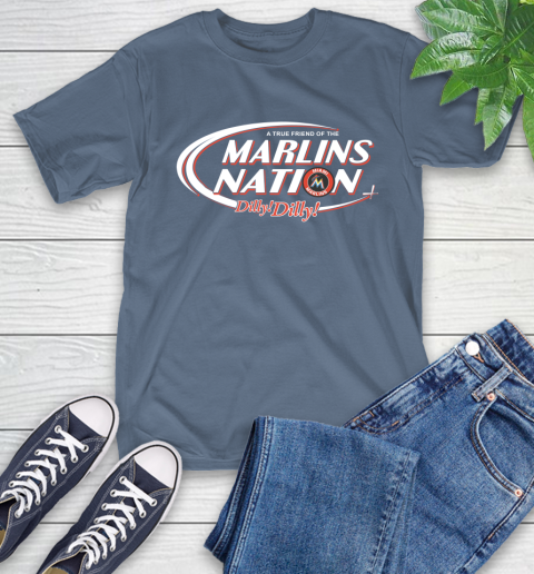 MLB A True Friend Of The Miami Marlins Dilly Dilly Baseball Sports T-Shirt 8
