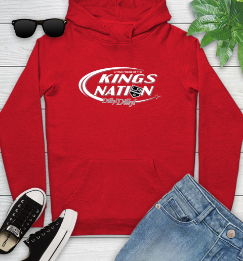NHL A True Friend Of The Los Angeles Kings Dilly Dilly Hockey Sports Youth Hoodie 12