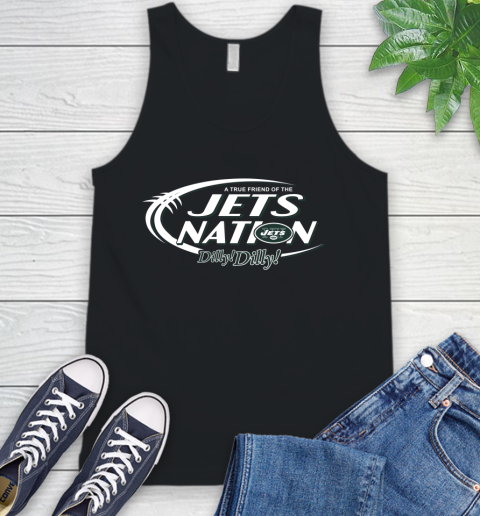 NFL A True Friend Of The New York Jets Dilly Dilly Football Sports Tank Top