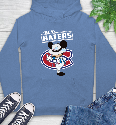 NHL Hey Haters Mickey Hockey Sports Montreal Canadiens Hoodie 11