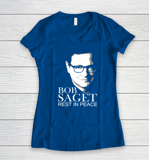 Bob Saget 1956 2022  Rest In Peace  RIP Women's V-Neck T-Shirt 12