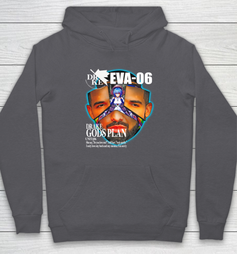 Drake Evangelion Shirt Drake Eva 06 Drake Gods Plan Hoodie 4