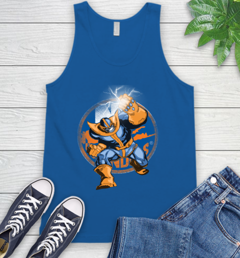 New York Islanders NHL Hockey Thanos Avengers Infinity War Marvel Tank Top 4