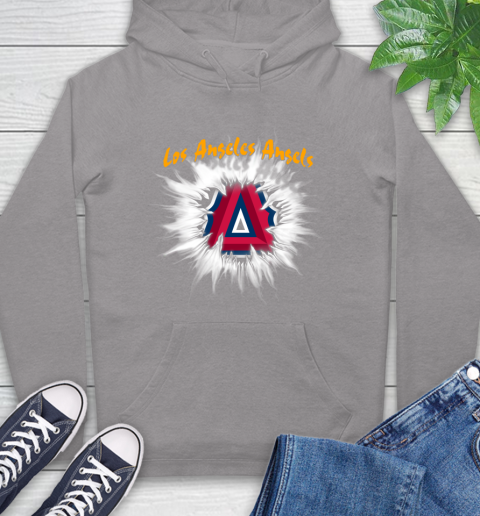 Los Angeles Angels MLB Baseball Adoring Fan Rip Sports Hoodie 6