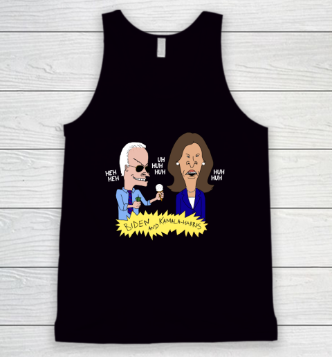 Biden Beavis Shirt Anti Biden and Kamala Harris Tank Top