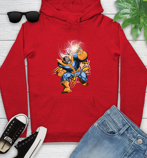 Minnesota Vikings NFL Football Thanos Avengers Infinity War Marvel Youth Hoodie 12