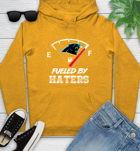 Carolina Panthers NFL Football Fueled By Haters Sports Youth Hoodie 2