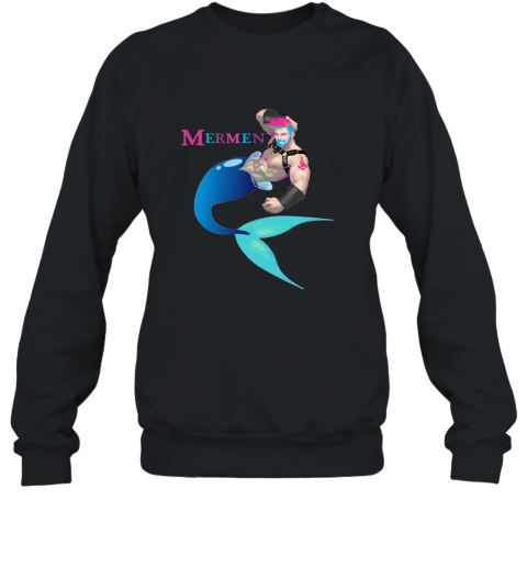 Merman Gay Cruise T Shirts for Men Beaches Boats and Bros Sweatshirt