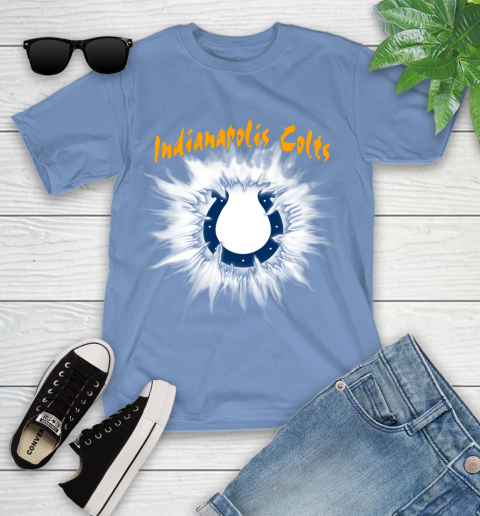 Indianapolis Colts NFL Football Adoring Fan Rip Sports Youth T-Shirt 15