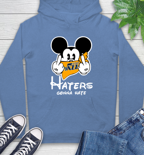 NBA Utah Jazz Haters Gonna Hate Mickey Mouse Disney Basketball T Shirt Hoodie 11