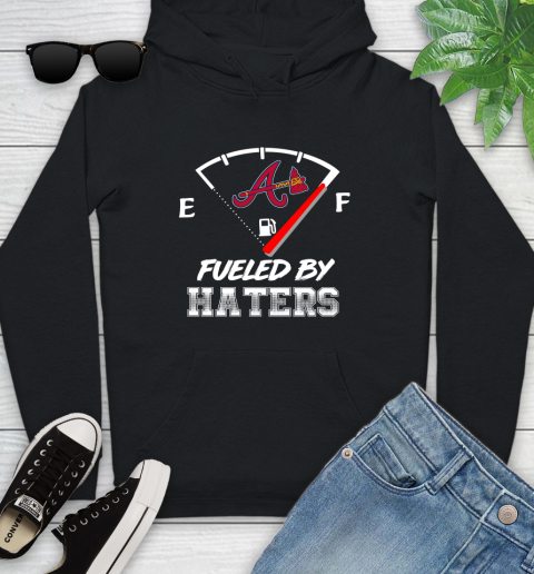 Atlanta Braves MLB Baseball Fueled By Haters Sports Youth Hoodie