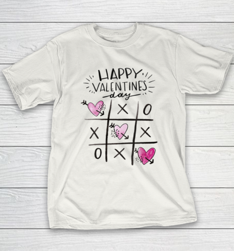 Love Happy Valentine Day Heart Lovers Couples Gifts Pajamas Youth T-Shirt 8