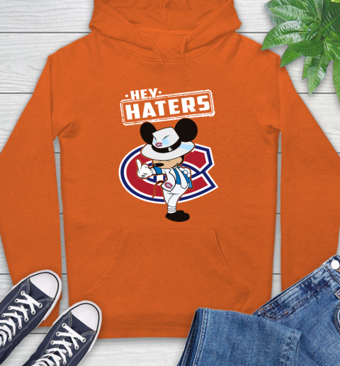 NHL Hey Haters Mickey Hockey Sports Montreal Canadiens Hoodie 4