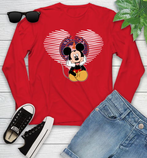 MLB Houston Astros The Heart Mickey Mouse Disney Baseball T Shirt_000 Youth Long Sleeve 11
