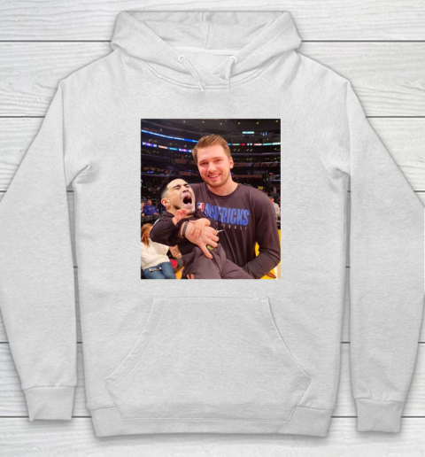 Luka Doncic Shirt Luka Doncic Holding Kevin Kno Baby Hoodie