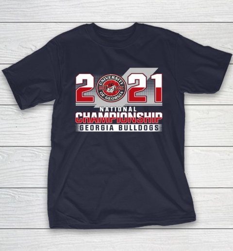 Georgia Bulldogs Championships 2021 Youth T-Shirt 2
