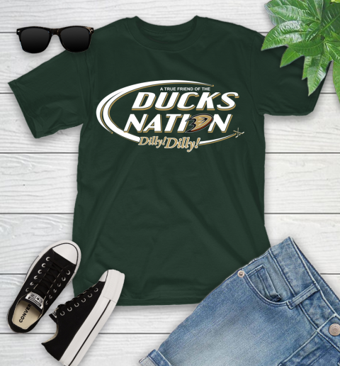 NHL A True Friend Of The Anaheim Ducks Dilly Dilly Hockey Sports Youth T-Shirt 5