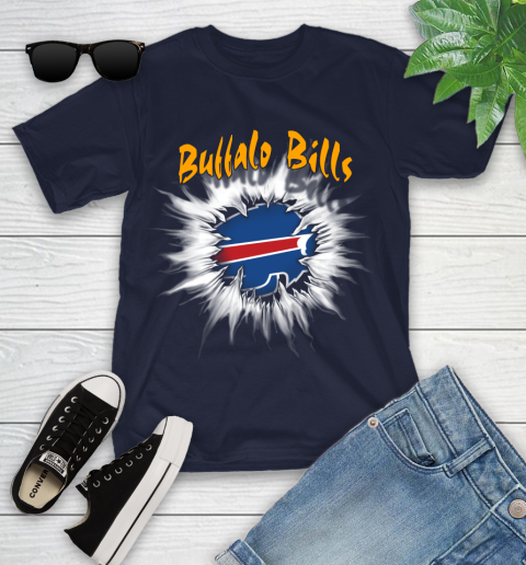 Buffalo Bills NFL Football Adoring Fan Rip Sports Youth T-Shirt 2