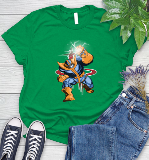 Houston Rockets NBA Basketball Thanos Avengers Infinity War Marvel Women's T-Shirt 9