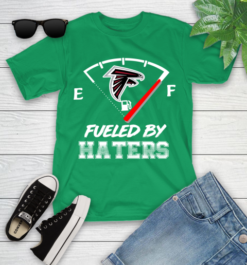 Atlanta Falcons NFL Football Fueled By Haters Sports Youth T-Shirt 8