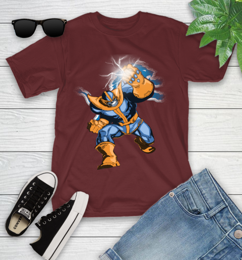 Detroit Lions NFL Football Thanos Avengers Infinity War Marvel Youth T-Shirt 14