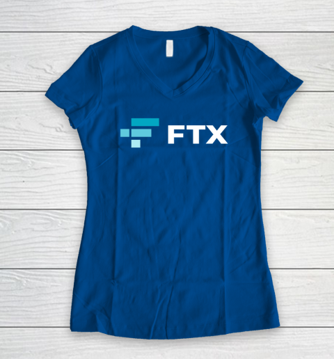 What Is Ftx On Umpire Women's V-Neck T-Shirt 5