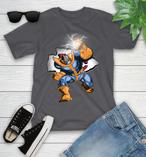 Kansas City Chiefs NFL Football Thanos Avengers Infinity War Marvel Youth T-Shirt 6