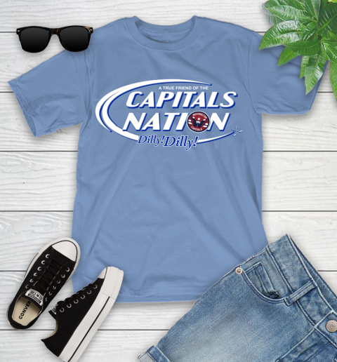 NHL A True Friend Of The Washington Capitals Dilly Dilly Hockey Sports Youth T-Shirt 15