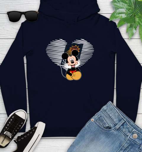 NBA Phoenix Suns The Heart Mickey Mouse Disney Basketball Youth Hoodie 3