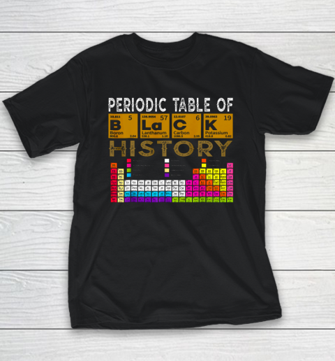 Periodic Table Of Black History 2022 Youth T-Shirt