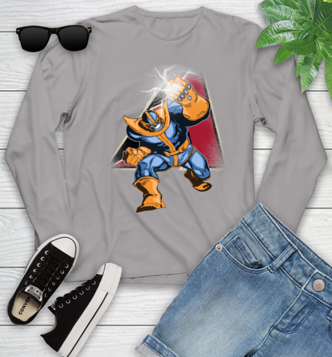 Arizona Diamondbacks MLB Baseball Thanos Avengers Infinity War Marvel Youth Long Sleeve 5