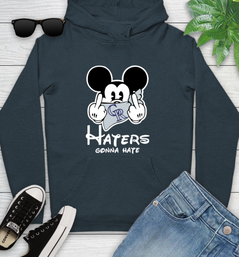 MLB Colorado Rockies Gonna Hate Mickey Mouse Disney Baseball T Shirt_000 Youth Hoodie 10