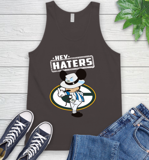 NFL Hey Haters Mickey Football Sports Green Bay Packers Tank Top 6
