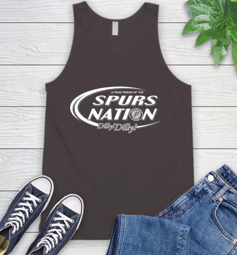 NBA A True Friend Of The San Antonio Spurs Dilly Dilly Basketball Sports Tank Top 6