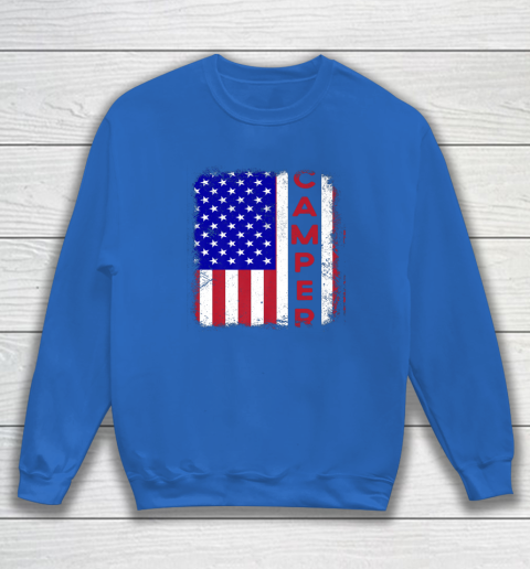 American vintage deals camp sweatshirt