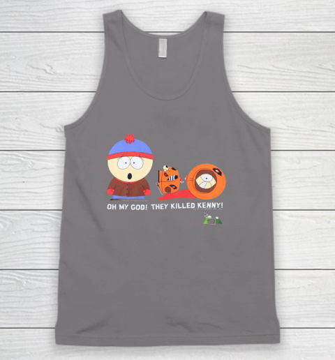 Oh My God They Killed Kenny Shirt South Park Adult Cartoon Tank Top 5