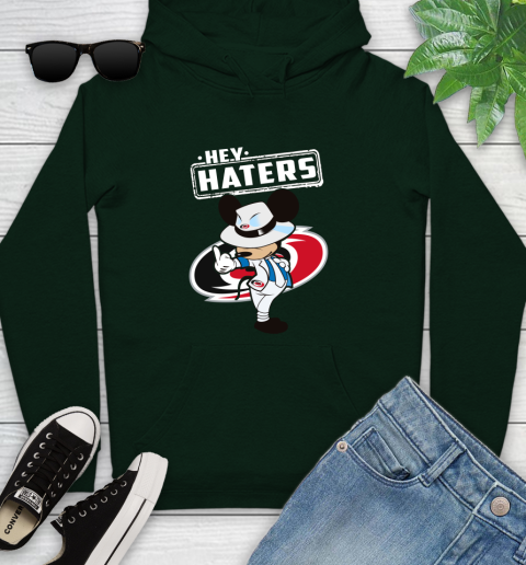 NHL Hey Haters Mickey Hockey Sports Carolina Hurricanes Youth Hoodie 14