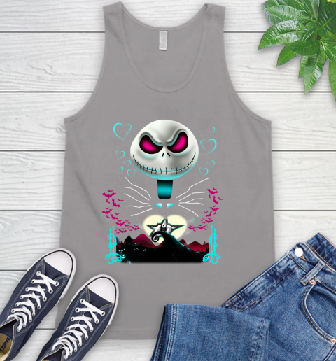 NHL Dallas Stars Jack Skellington Sally The Nightmare Before Christmas Hockey Tank Top 3